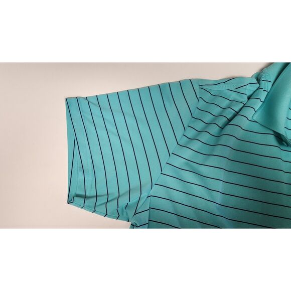 Greg Norman Men’s White Striped Golf Polo Shirt Size XL Lots Of 3 - Picture 6 of 16